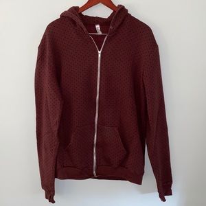 American Apparel Original Zip Up Hoodie Unisex